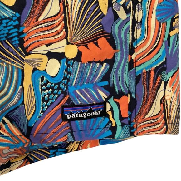 Patagonia NWTS Baggies 5 Inch Inseam Shorts Joy Pitch Blue size XS - Picture 4 of 9